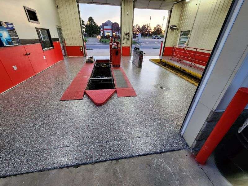 polyurea garage floor pennsylvania