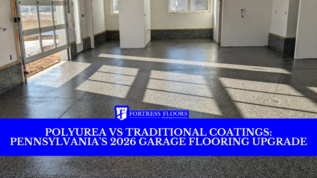 Polyurea garage flooring