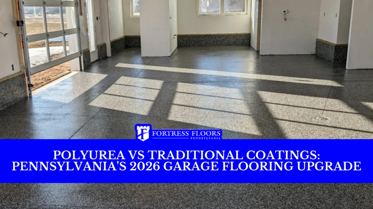 Polyurea garage flooring