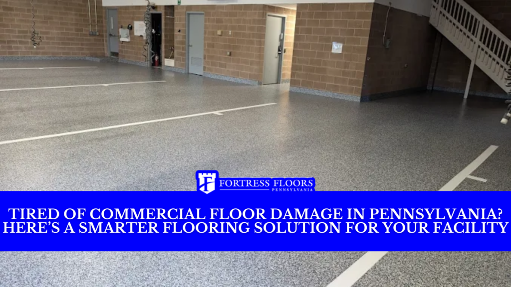 Commercial concrete floor coatings